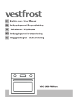 Vestfrost VBO 1460 PN Built-In Oven User manual