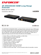 ENFORCERMVE-AH1H1-42YQ 4K Enhanced HDMI Long Range Extender