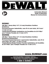 DeWalt DCD996P2 User manual
