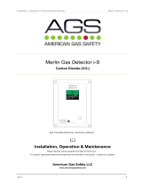AGS CO2iS Merlin Gas Detector i-S Installation guide
