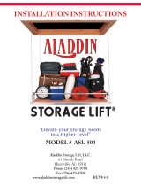 ALADDIN LIGHT LIFT ASL-500 Installation guide