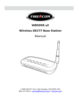 FirecomWB505R.v2 Wireless DECT7 Base Station