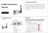 Q-nex CBX100 Control Box User manual