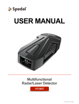 SpedalVP388T Multifunctional Radar-Laser Detector