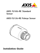 Axis F2105-RE Standard Sensor Installation guide