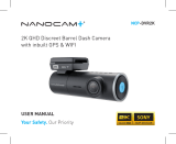 Supercheap NCP-DVR2K Dash Cam 2K Discreet User manual