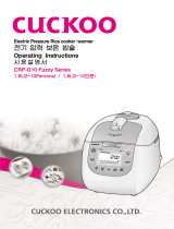 Cuckoo CRP-G10 User manual