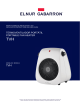 Elnur Gabarron fan heater TVH User manual