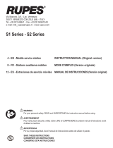 Rupes S145 User manual