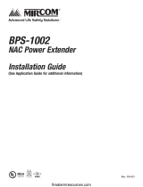 Mircom BPS-1002 NAC Power Extender Installation guide