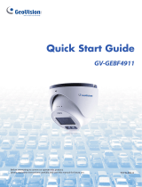 Geovision GV-GEBF4911 Quick start guide