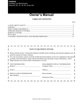 Bryant DHMAHB Owner's manual