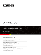 Edimax EW-7811ULC Wi-Fi USB Adapter Installation guide