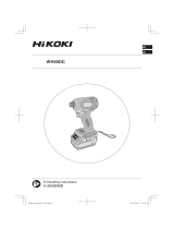 Hikoki WH36DC User manual