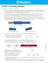 Munters 110468 RHS Humidity+ Sensor Installation guide