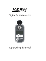 KERN ORM 50BM Operating instructions