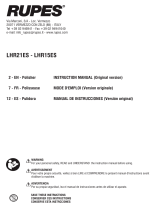 Rupes LHR21ES User manual