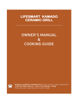 Lifesmart SCS-K24B Kamado Ceramic Grill Owner's manual