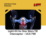 Game Of BricksUCS 7181 Light Kit for Star Wars TIE Interceptor