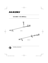 Hikoki CG36DC(L) User manual