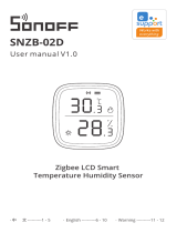 Sonoff SNZB-02D LCD Smart Temperature and Humidity Sensor User manual