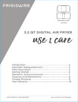 Frigidaire EAF383 3.2 QT Digital Air Fryer User manual