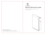 Aspen ASPA-400 Air Purifier User manual