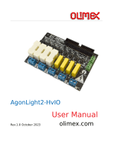 OLIMEX AgonLight2-HvIO User manual