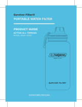 SURVIVOR FILTER W200 Portable Water Filter User guide