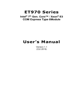 IBASE Technology ET970 User manual
