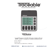 Traceable 5665TR Three Channel Alarm Timer User guide