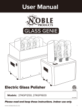 Noble 274GP1250 Electric Glass Polisher User manual