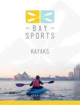 BAY SPORTS Pedal Pro 3.4 m Flap Drive Fishing Kayak User guide