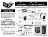 Lokar Cable Operated Sensor Kit Installation guide