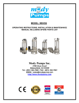 Mody Pumps MSVSS Series 60Hz Owner's manual
