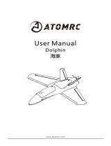 ATOMRC V1.1 KIT Electric Atomrc Fixed Wing Dolphin User manual