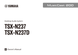 Yamaha N237D Owner's manual