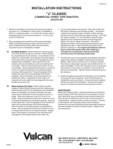 Vulcan RADIATOR JV3 User manual