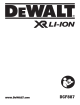 DeWalt DCF887P1A User manual