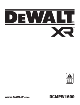 DeWalt DCMPW1600N User manual