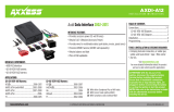 Axxess AXDI-A12 Installation guide