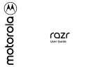 Verizon RAZR 2020 User manual