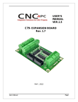 CNC4PC C79 Open Collector Expansion Board User manual