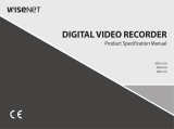 Hanwha Techwin ARD-1610 Digital Video Recorder User manual