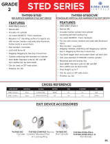Global Door Controls TH1100-STED DU Global Exit Device Pull Handle Operating instructions