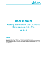 Dialog Semiconductor DA14585-00VVDB-P User manual