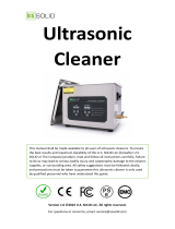 U S SOLID VEVOR Ultrasonic Cleaner 1.3L Professional User manual