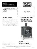 Pacific energy ALDERLEA T6 LE User manual