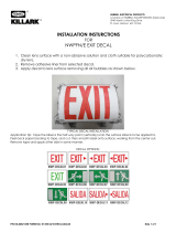 KILLARK NWP Exit Series Decals Installation guide
