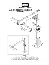Gleason Reel Aluminum Column Display Unit Assembly Instructions